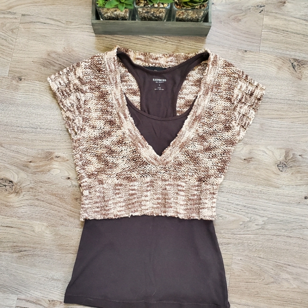 BEBE CROPPED SWEATER - Picture 4 of 6